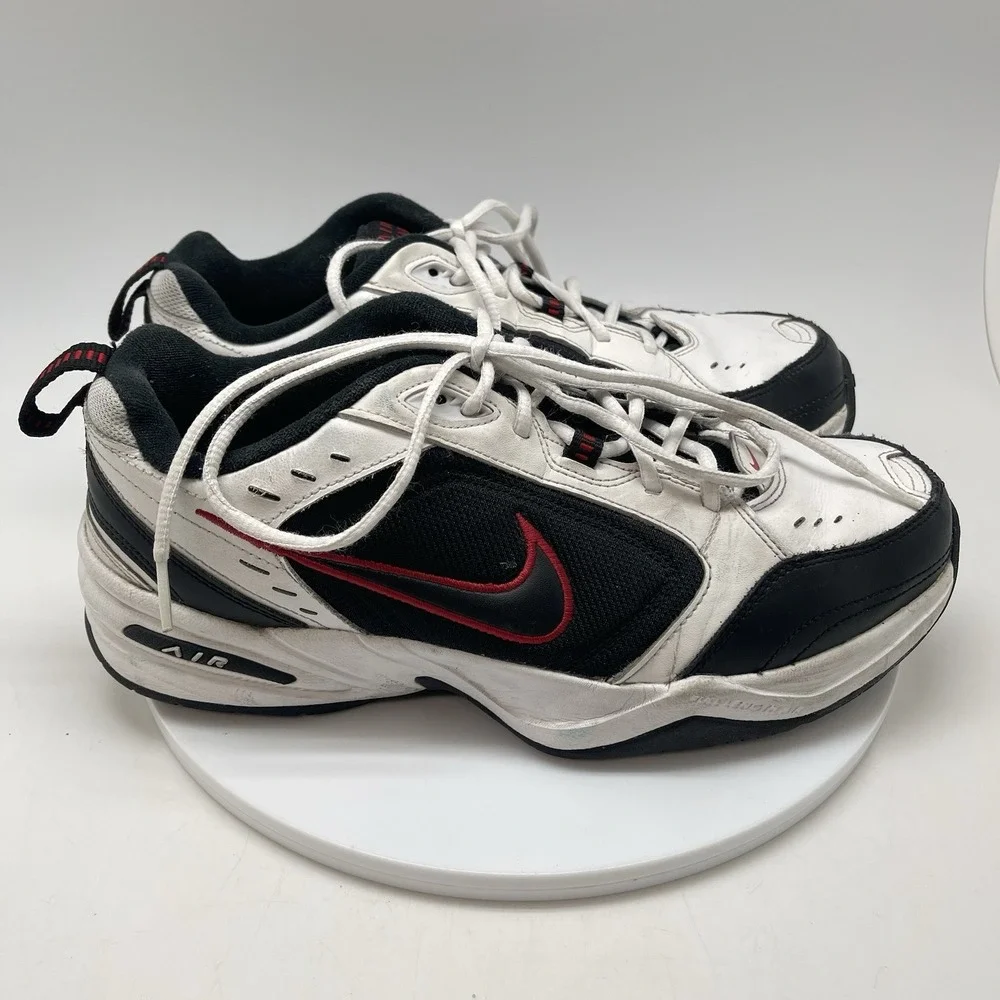 Nike Sneakers Mens 10 Air Monarch IV 416355-101 White Casual‎ Athletic Shoes